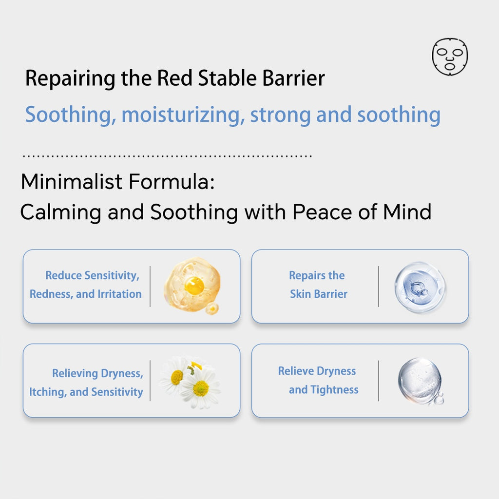 Skin Infiltration And Soothing Treatment, Deep Cleansing, Brightening Skin Tone, Hydrating Mask