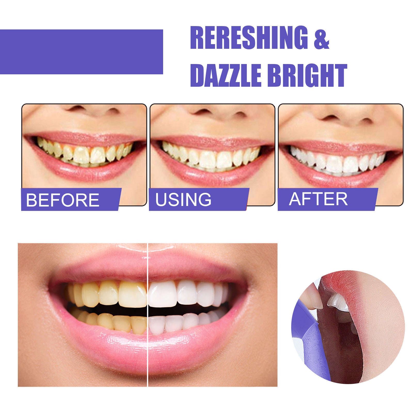 EELHOE V34 Foaming Whitening Toothpaste Toothpaste