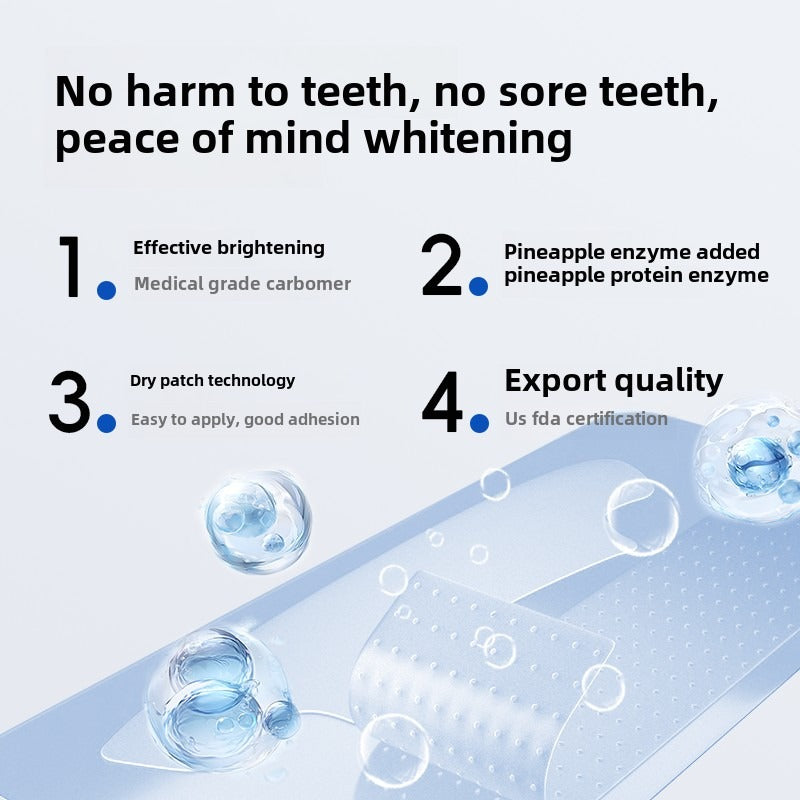 Pineapple Enzyme Tooth Strips.