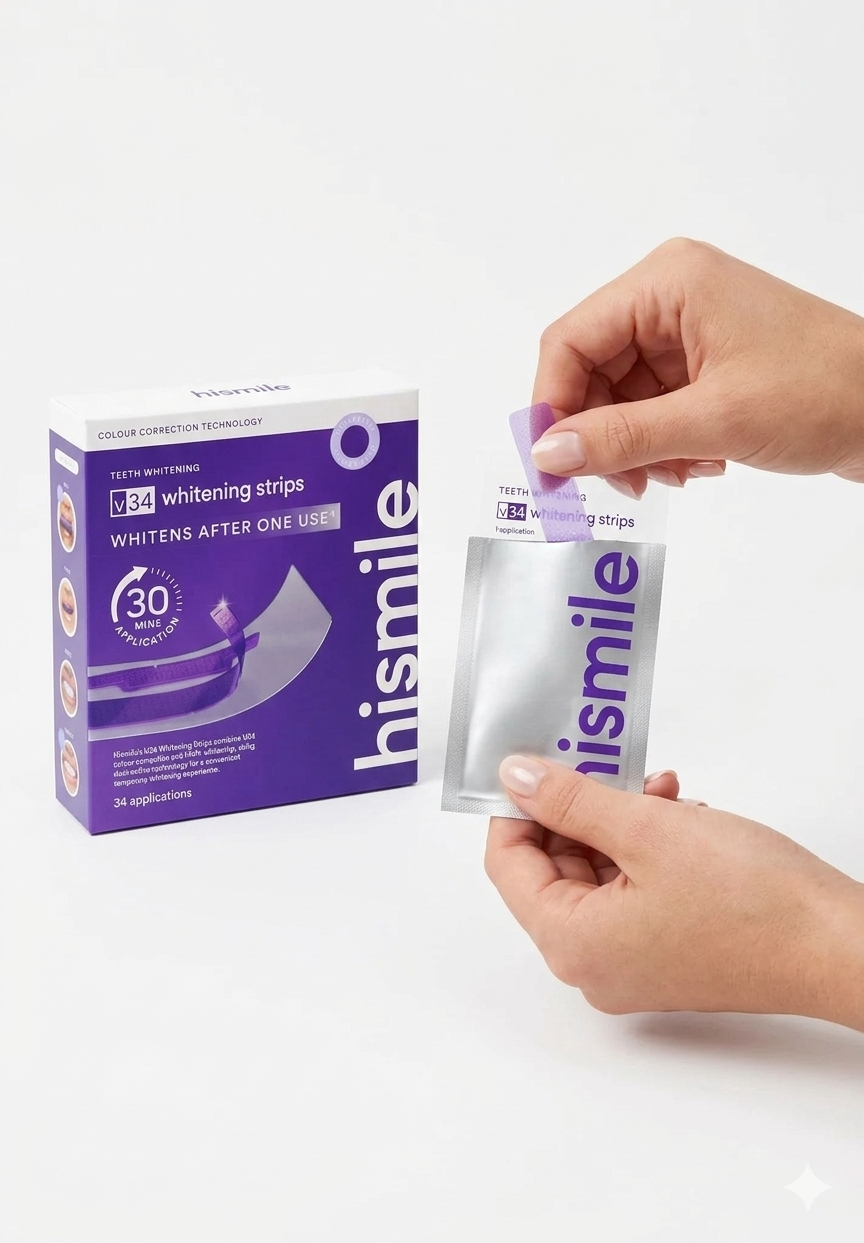 V34 Whitening Strips