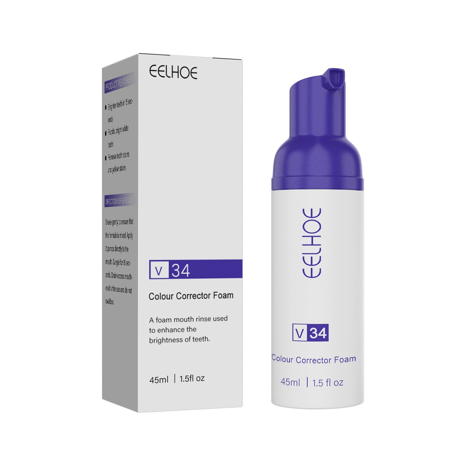 EELHOE V34 Foaming Whitening Toothpaste Toothpaste