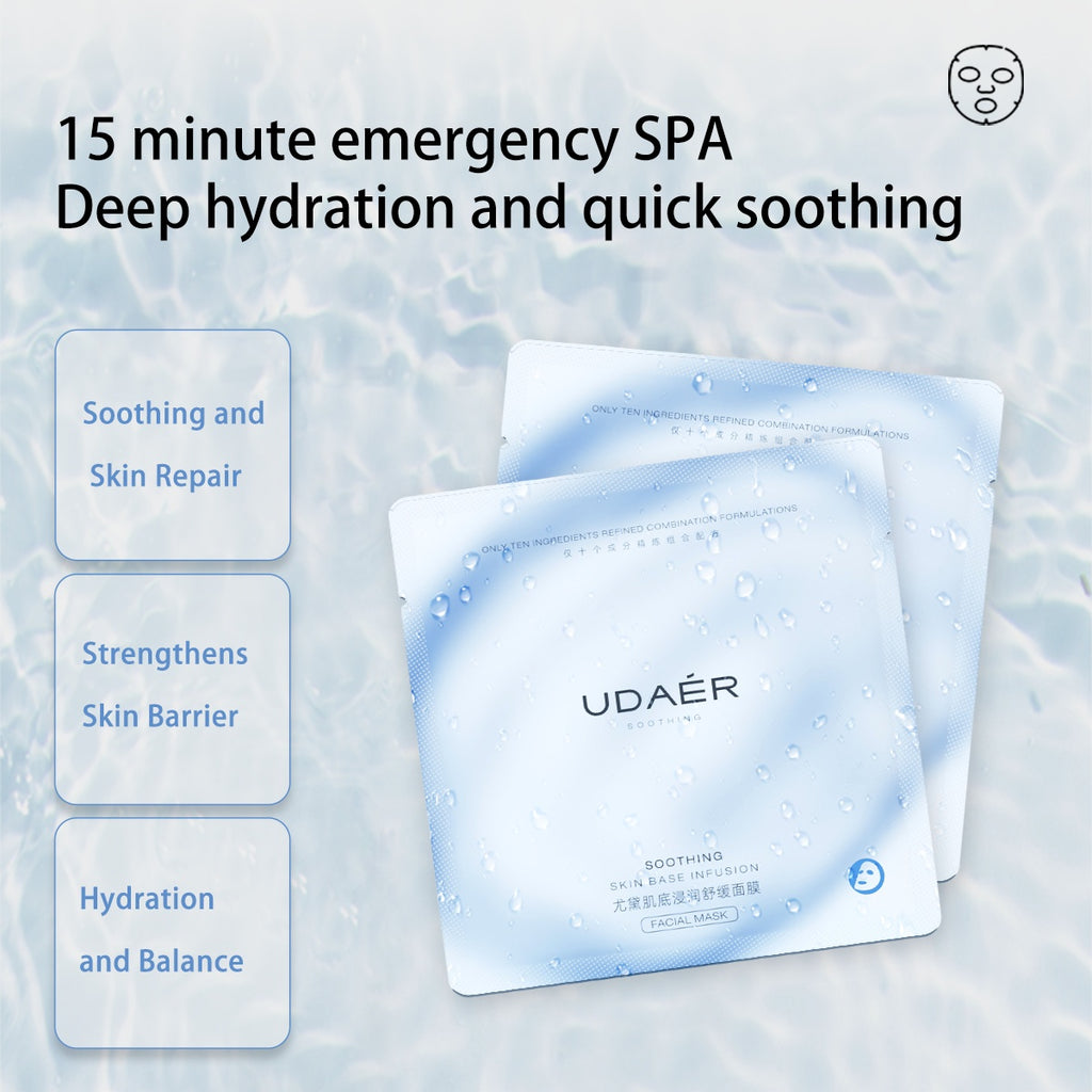 Skin Infiltration And Soothing Treatment, Deep Cleansing, Brightening Skin Tone, Hydrating Mask